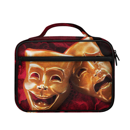 Comedy And Tragedy Theater Masks Print Briefcase Bible Bag