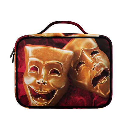 Comedy And Tragedy Theater Masks Print Briefcase Bible Bag