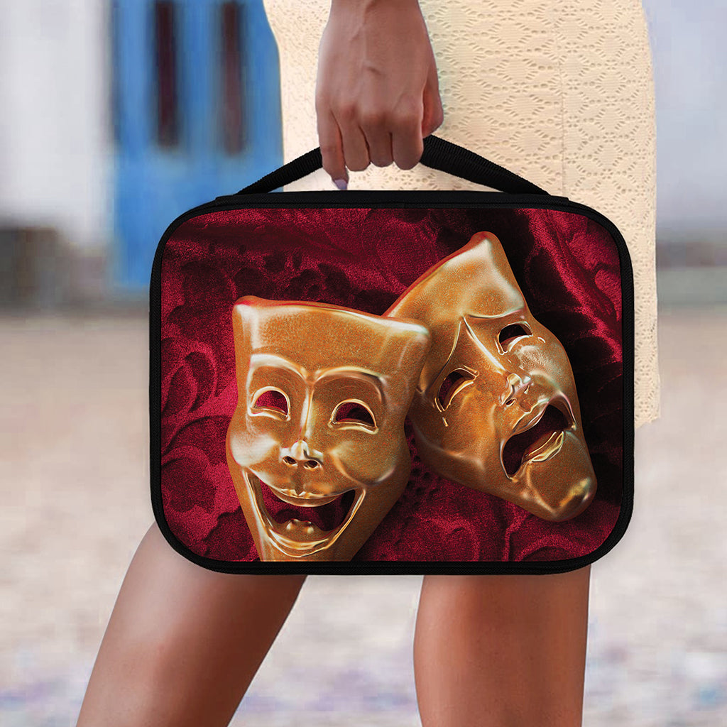 Comedy And Tragedy Theater Masks Print Classic Bible Case