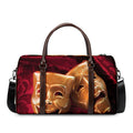 Comedy And Tragedy Theater Masks Print Duffel Bag