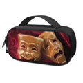 Comedy And Tragedy Theater Masks Print Portable Cooler Travel Case