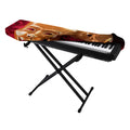 Comedy And Tragedy Theater Masks Print Piano Keyboard Cover