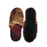 Comedy And Tragedy Theater Masks Print Slippers