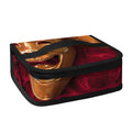 Comedy And Tragedy Theater Masks Print Small Lunch Bag