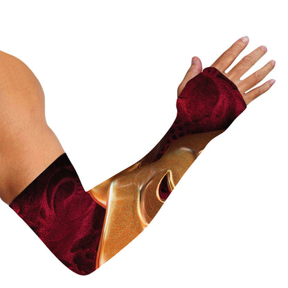 Comedy And Tragedy Theater Masks Print Sun Protection Arm Sleeves