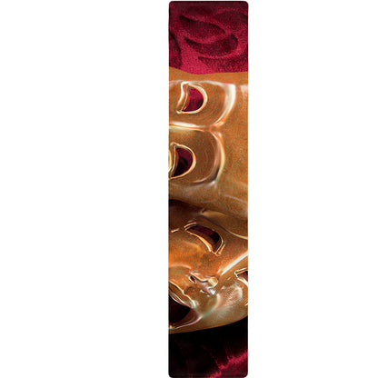 Comedy And Tragedy Theater Masks Print Table Runner