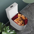 Comedy And Tragedy Theater Masks Print Toilet Lid Cover