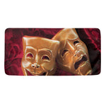 Comedy And Tragedy Theater Masks Print Towel