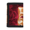 Comedy And Tragedy Theater Masks Print Trifold Wallet