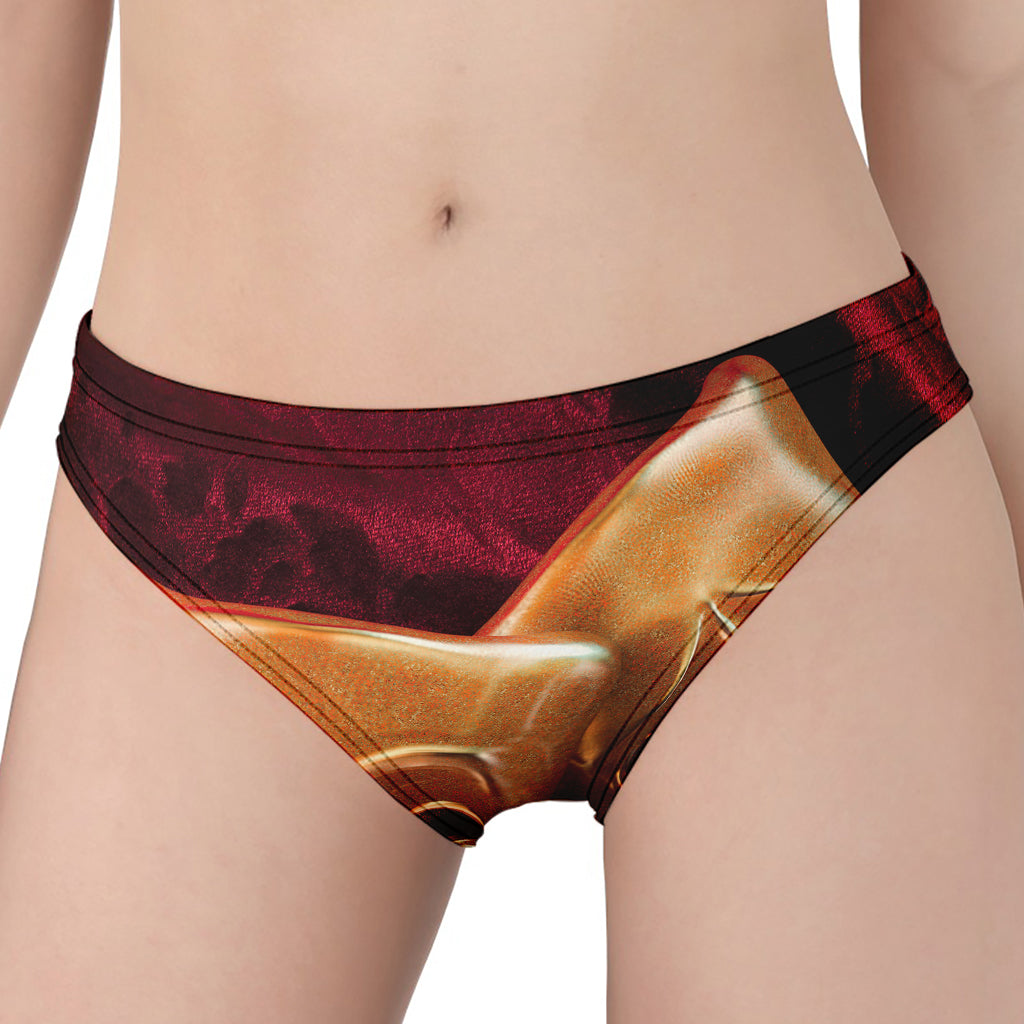 Comedy And Tragedy Theater Masks Print Women's Panties