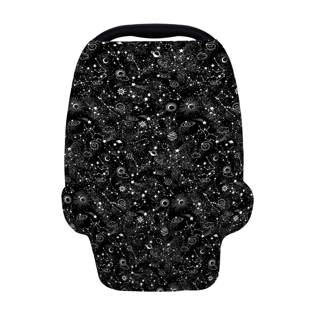 Constellation Galaxy Pattern Print Baby Seat Cover