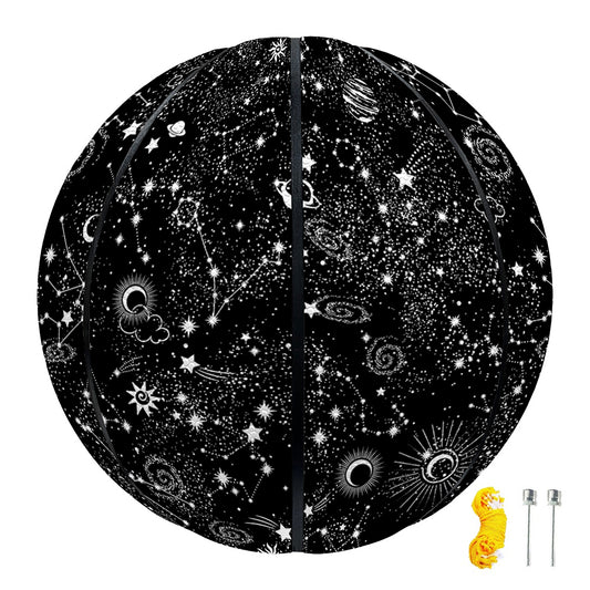 Constellation Galaxy Pattern Print Basketball