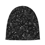 Constellation Galaxy Pattern Print Beanie