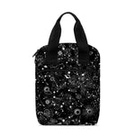 Constellation Galaxy Pattern Print Bible Tote Bag