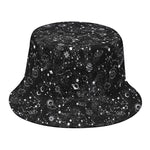 Constellation Galaxy Pattern Print Bucket Hat