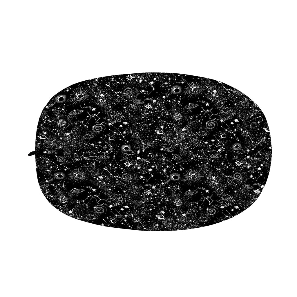 Constellation Galaxy Pattern Print Car Side Mirror Covers