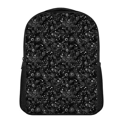 Constellation Galaxy Pattern Print Casual Backpack