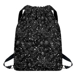 Constellation Galaxy Pattern Print Drawstring Backpack