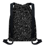 Constellation Galaxy Pattern Print Drawstring Backpack