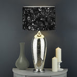 Constellation Galaxy Pattern Print Drum Lamp Shade