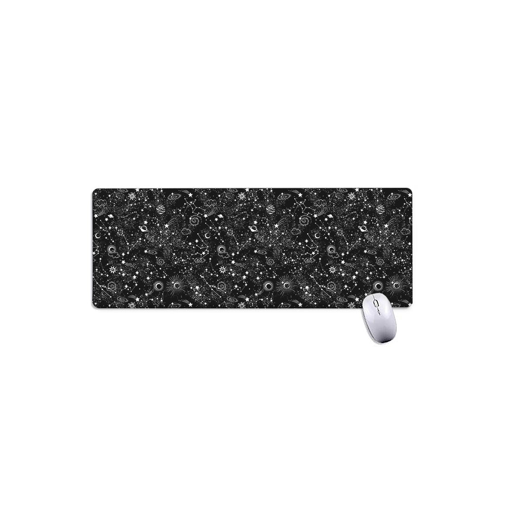 Constellation Galaxy Pattern Print Extended Mouse Pad