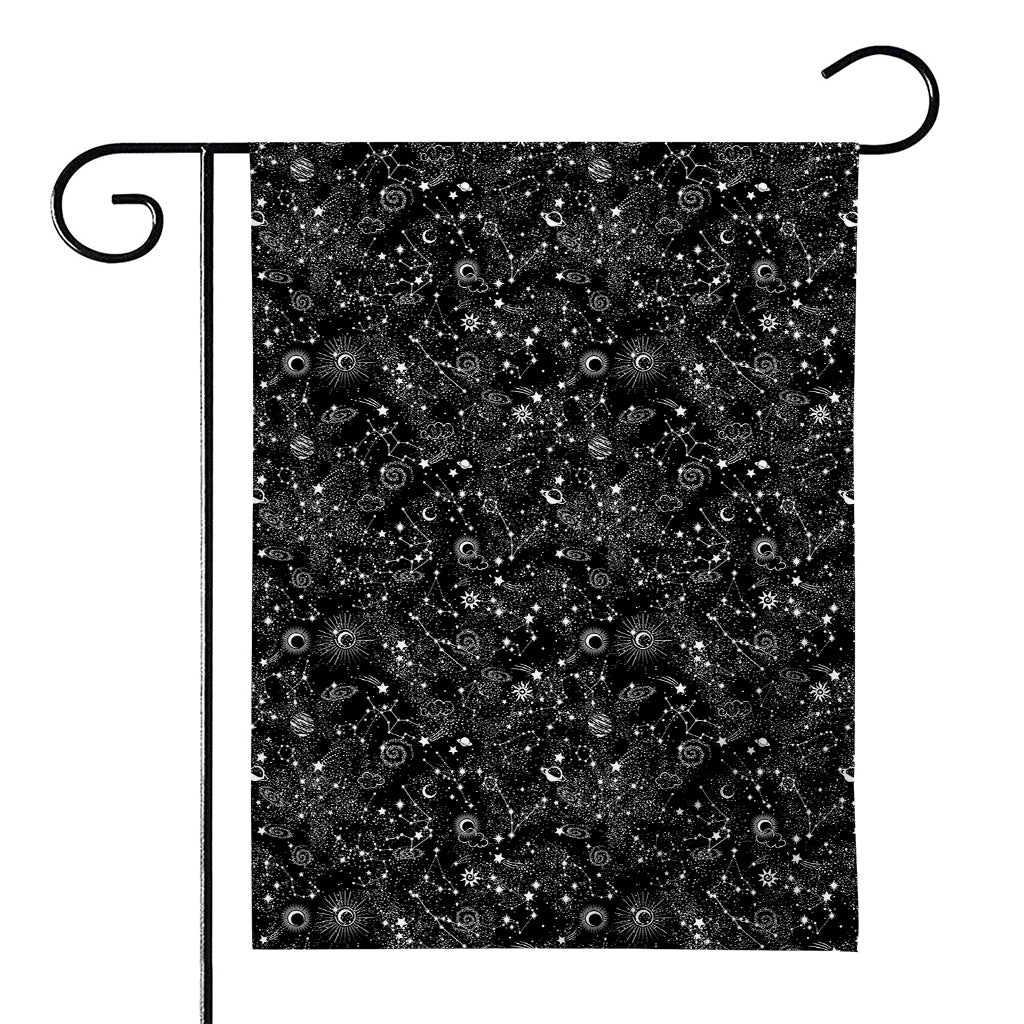 Constellation Galaxy Pattern Print House Flag