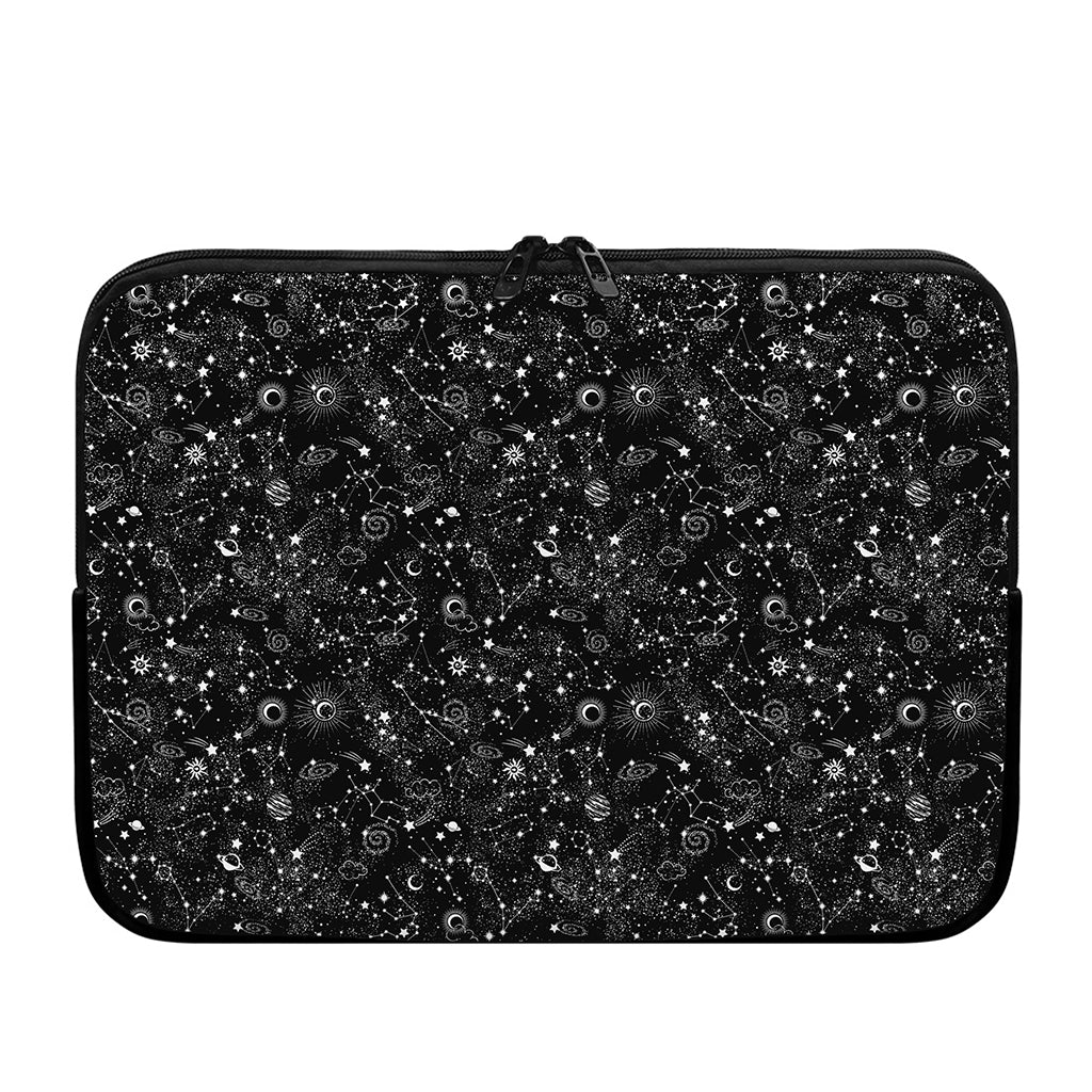 Constellation Galaxy Pattern Print Laptop Sleeve