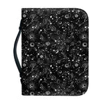 Constellation Galaxy Pattern Print Leather Bible Cover