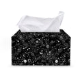 Constellation Galaxy Pattern Print Leather Tissue Box Cover