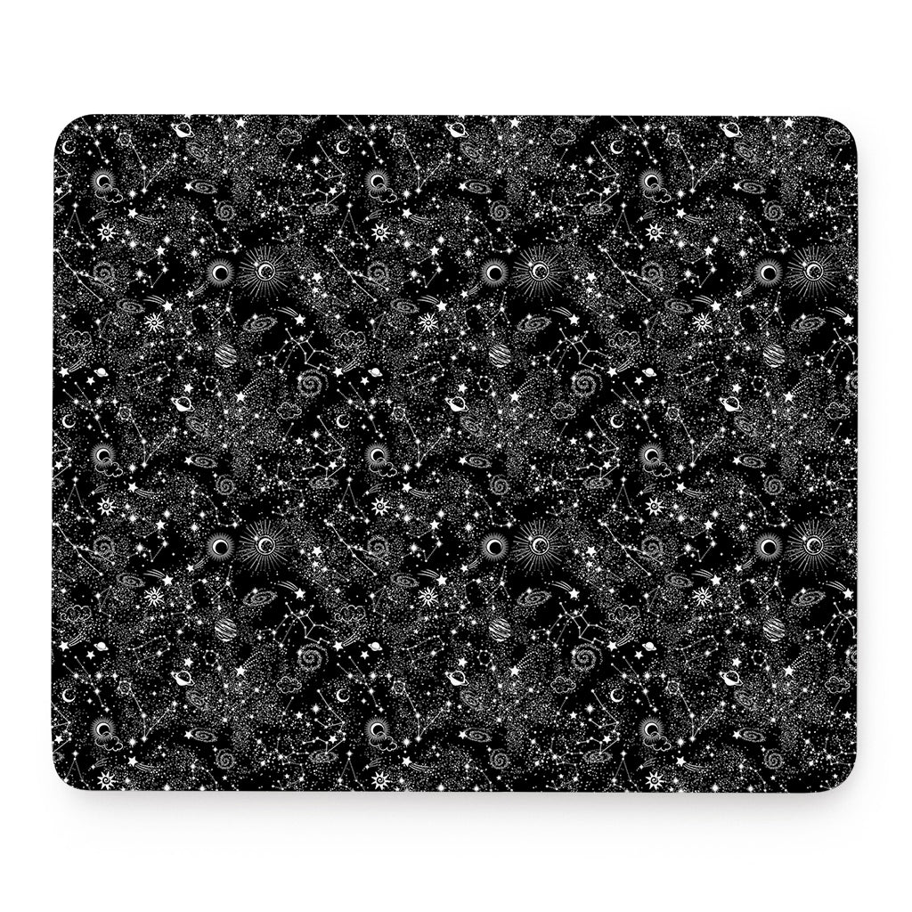 Constellation Galaxy Pattern Print Mouse Pad