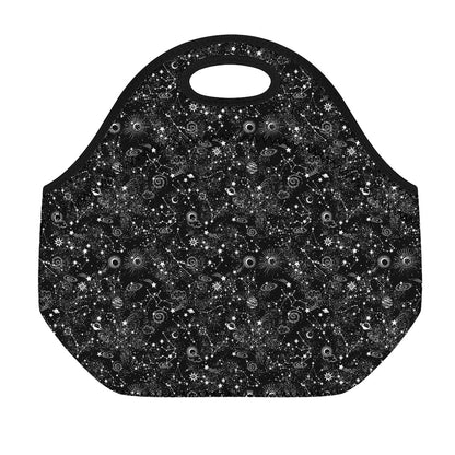Constellation Galaxy Pattern Print Neoprene Lunch Bag