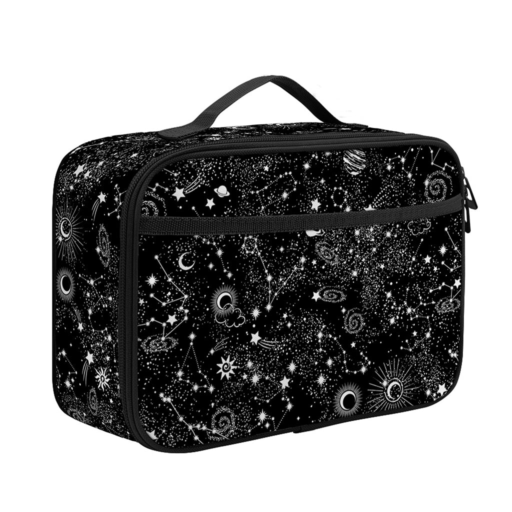 Constellation Galaxy Pattern Print Portable Lunch Bag