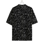 Constellation Galaxy Pattern Print Rayon Hawaiian Shirt