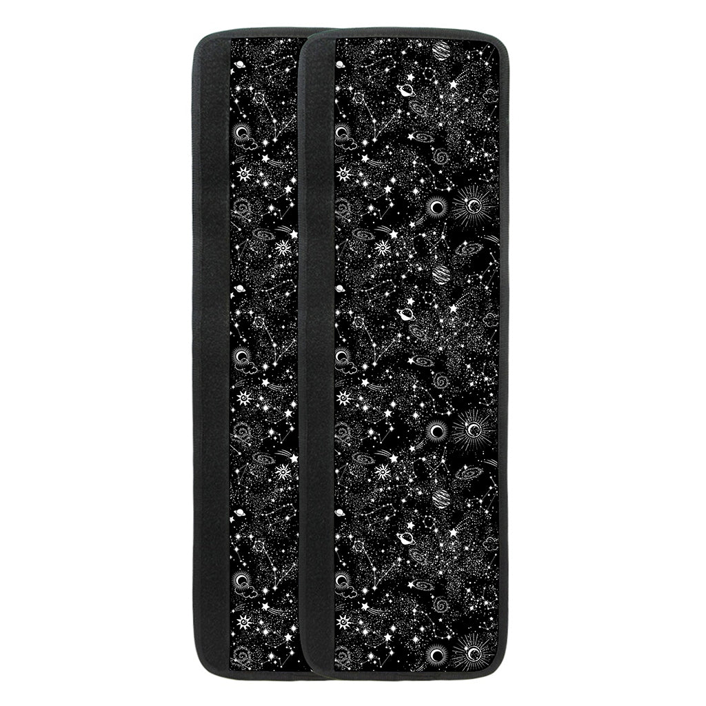 Constellation Galaxy Pattern Print Refrigerator Handle Covers