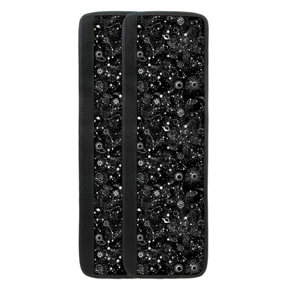 Constellation Galaxy Pattern Print Refrigerator Handle Covers