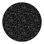 Constellation Galaxy Pattern Print Round Floor Mat