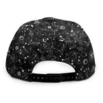 Constellation Galaxy Pattern Print Snapback Cap