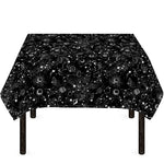 Constellation Galaxy Pattern Print Tablecloth
