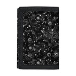 Constellation Galaxy Pattern Print Trifold Wallet