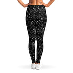 Constellation Galaxy Pattern Print Women's Leggings