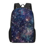 Constellation Galaxy Space Print 17 Inch Backpack