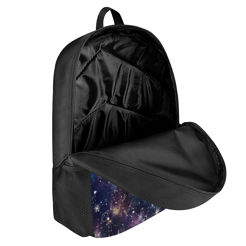 Constellation Galaxy Space Print 17 Inch Backpack