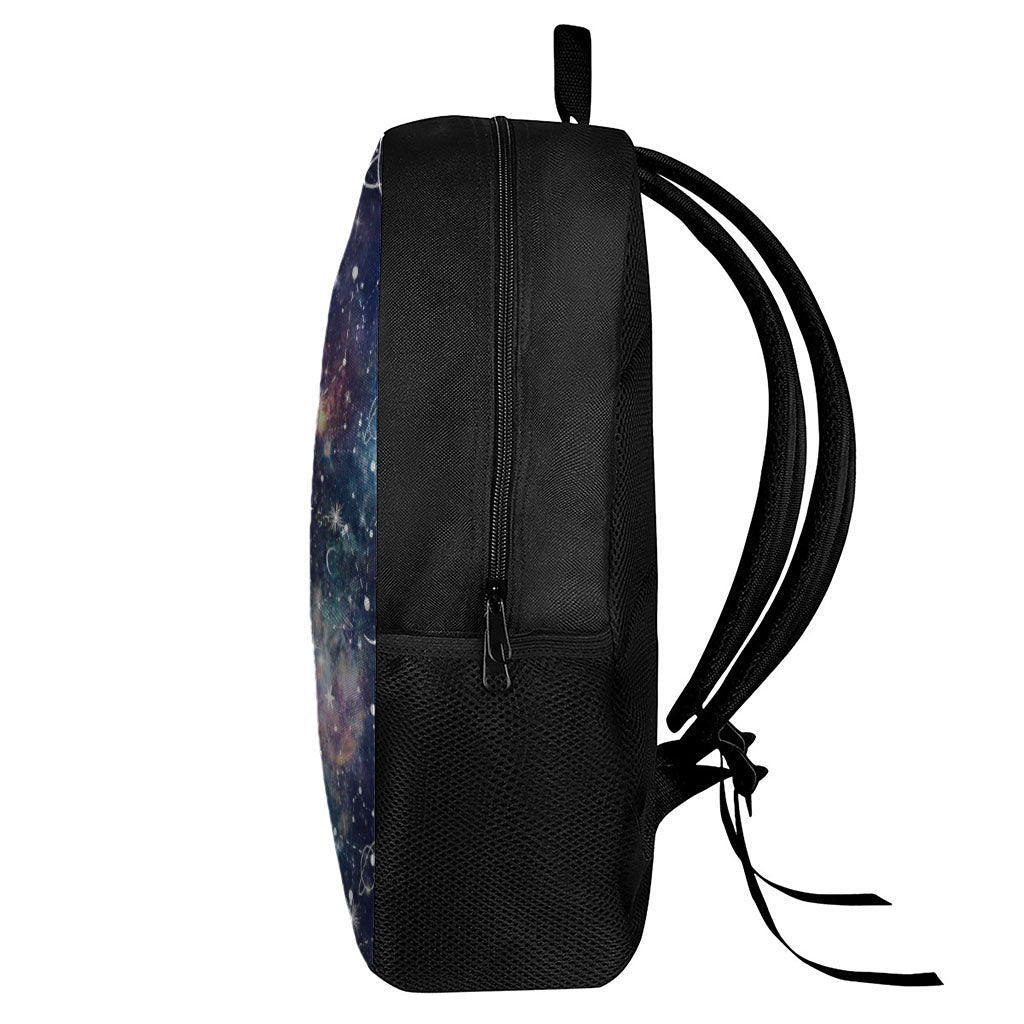 Constellation Galaxy Space Print 17 Inch Backpack