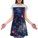 Constellation Galaxy Space Print Adjustable Apron