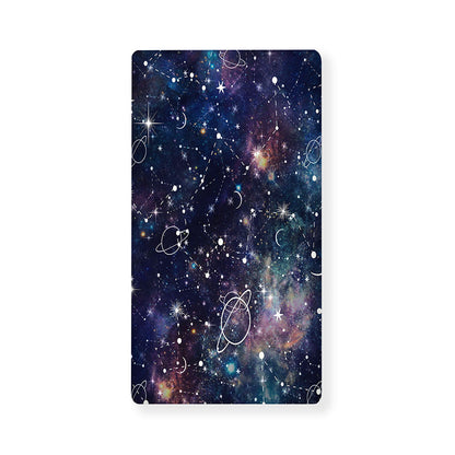 Constellation Galaxy Space Print Baby Crib Sheet