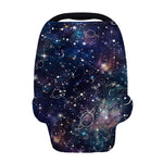 Constellation Galaxy Space Print Baby Seat Cover