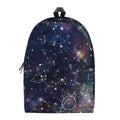 Constellation Galaxy Space Print School Backpack