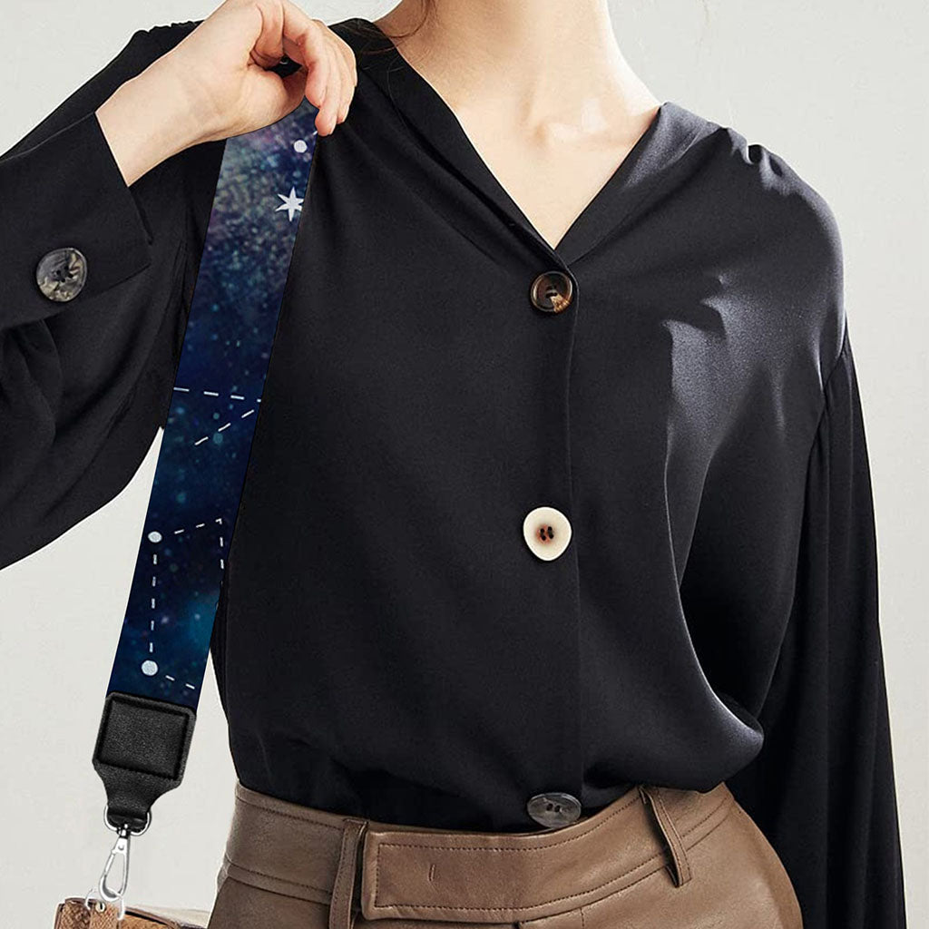 Constellation Galaxy Space Print Bag Strap