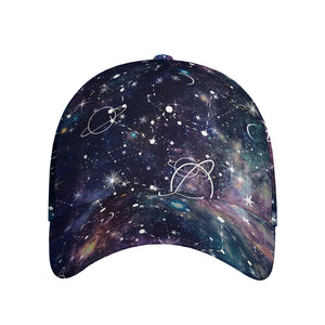 Constellation Galaxy Space Print Baseball Cap