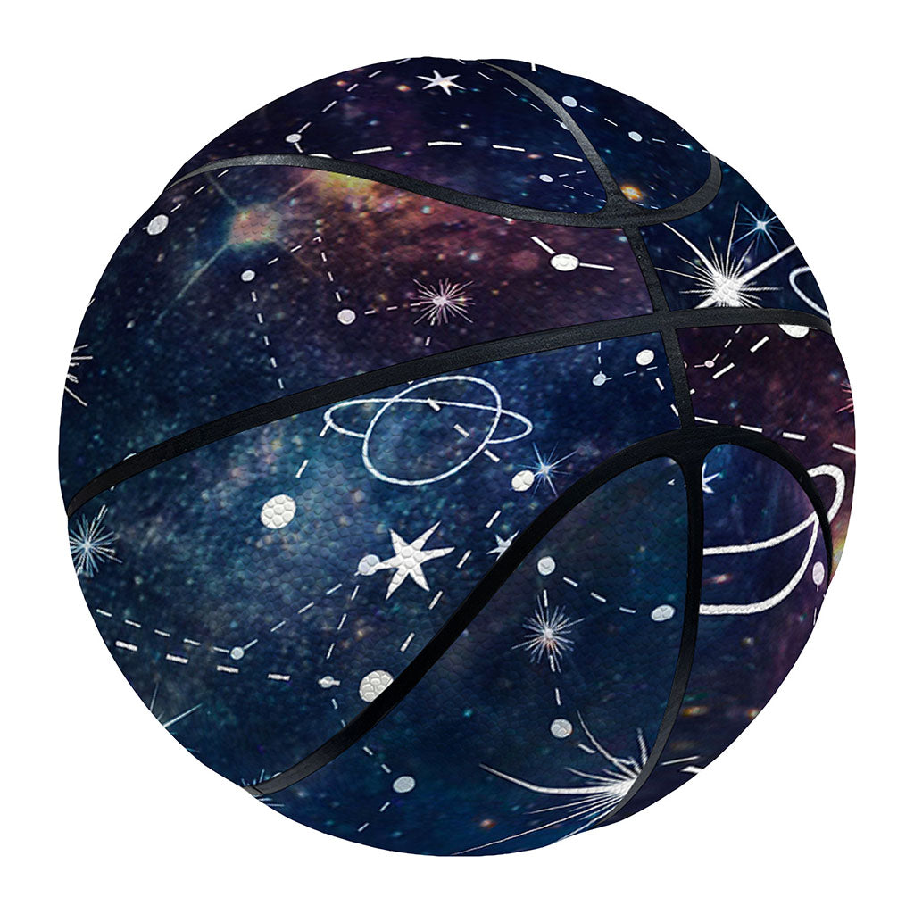 Constellation Galaxy Space Print Basketball
